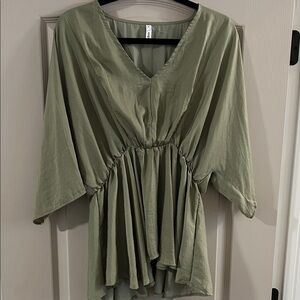 Glam Olive Women's Blouse